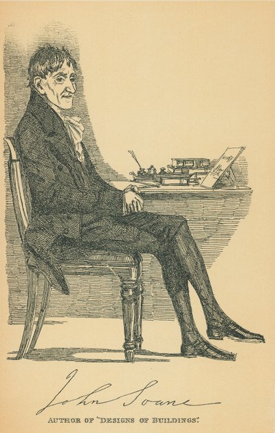 Sir John Soane by Daniel Maclise